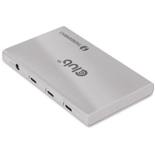 Club 3D Thunderbolt4 5-in-1 HUB > 3xThunderbolt/1xUSB Bu/Bu