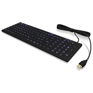 KeySonic KSK-6031 INEL-B USB Deutsch schwarz (kabelgebunden)
