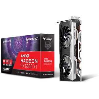 8GB Sapphire Radeon RX 6600 XT Nitro+ OC Gaming DDR6 Retail