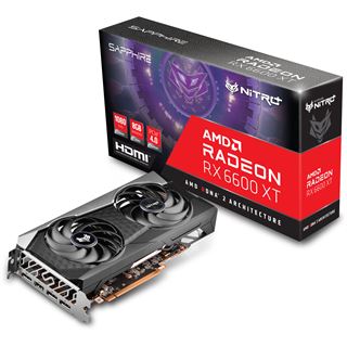 8GB Sapphire Radeon RX 6600 XT Nitro+ OC Gaming DDR6 Retail