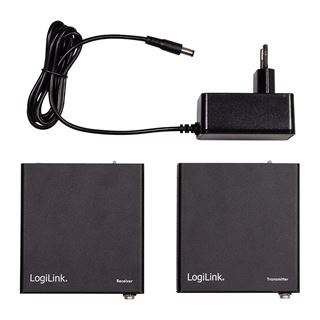 LogiLink HDMI-Extender-Set over IP,4xUSB-A,50m,1080p/60Hz