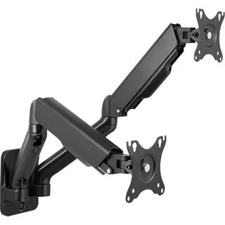 LogiLink BP0146 - 2-fach Wandhalterung schwarz