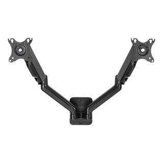 LogiLink BP0146 - 2-fach Wandhalterung schwarz