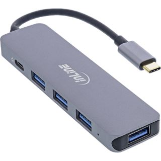 InLine USB 3.2 USB-Typ C Multi Hub (4x USB-A 5Gb/s + USB Typ-C