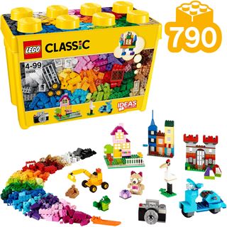 LEGO Classic 10698 Große Bausteine-Box, Spielzeugaufbewahrung,