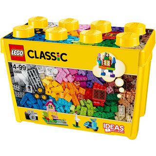 LEGO Classic 10698 Große Bausteine-Box, Spielzeugaufbewahrung,
