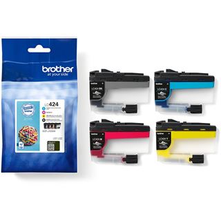 Brother Tinte Multipack LC424VAL schwarz, cyan, magenta, gelb