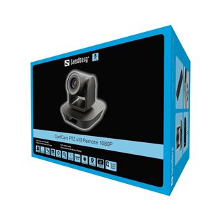 Sandberg ConfCam PTZ x10 Remote 1080P