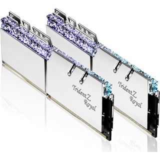 16GB G.Skill Trident Z Royal silber DDR4-4000 DIMM CL16 Dual Kit