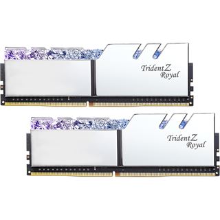 64GB G.Skill Trident Z Royal silber DDR4-4000 DIMM CL15 Octa Kit