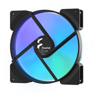 Fractal Design Prisma AL-18 PWM 2er-Pack 180x180x38mm 300-1200 U/min