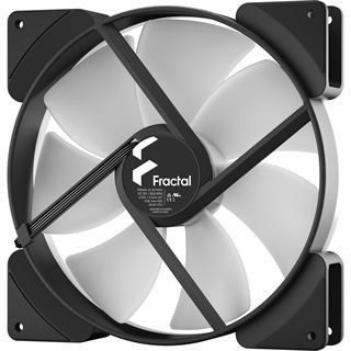 Fractal Design Prisma AL-18 PWM 2er-Pack 180x180x38mm 300-1200 U/min