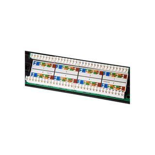 Equip Patchpanel 16x RJ45 Cat5e 19" 1HE ungeschirmt schwarz