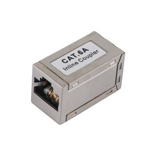 Equip Verbinder Cat6A 2x RJ45 1:1 voll geschirmt