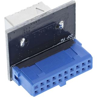 InLine USB 3.0 zu USB 3.1 Frontpanel Key-B Adapter intern (33446F)