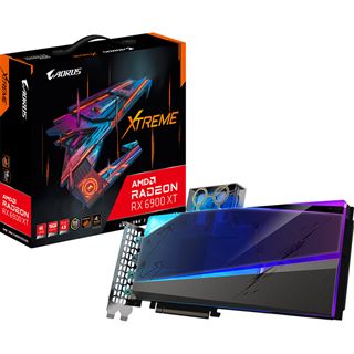 16GB Gigabyte Radeon RX 6900 XT AORUS XTREME WATERFORCE WB GDDR6