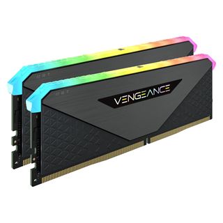 16GB Corsair Vengeance RGB Gunmetal DDR4-3600 DIMM CL18 Dual Kit