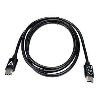 (€4,90*/1m) 1.00m V7 USB-C Verbindungskabel USB C Stecker auf