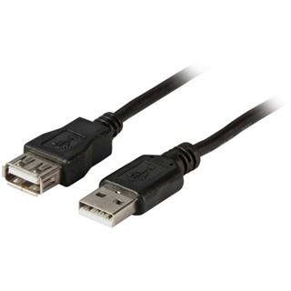 1.80m EFB Elektronik USB Verlängerungskabel USB A Stecker auf
