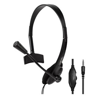 LogiLink Headset mono mit Mikro 1x 3,5mm Klinke