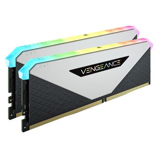 32GB Corsair Vengeance RGB RT White DDR4-3200 DIMM CL16 Dual Kit