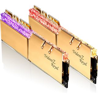 16GB (2x 8GB) G.Skill Trident Z Royal Series RAM DDR4 4800 UDIMM CL18