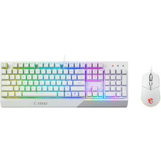 MSI Vigor GK30 Combo Gaming Tastatur + Maus DE Layout weiß