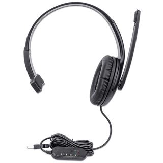 Manhattan Mono USB-Headset Ohrumschließend (Over-Ear)
