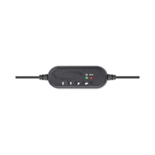 Manhattan Mono USB-Headset Ohrumschließend (Over-Ear)