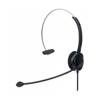 Manhattan Mono USB-Headset Ohrauflegendes Design (On-Ear)