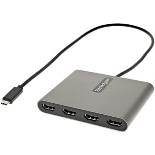 Startech USB-C auf 4x HDMI Adapter - Externe Video- und Grafikkarte -