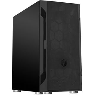 Silverstone Fara H1M Micro-ATX Geh&auml;use - schwarz