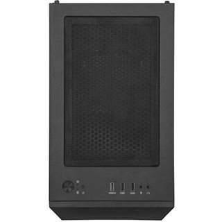 Silverstone Fara H1M Micro-ATX Geh&auml;use - schwarz