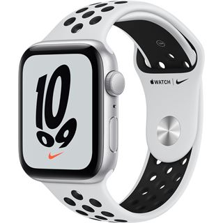 Apple Watch SE Nike Alu 44mm Silver (Platinum/Black)