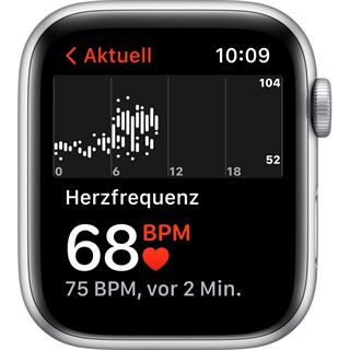 Apple Watch SE Nike Alu 44mm Silver (Platinum/Black)