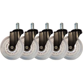 LC-POWER Gaming Stuhlrollen univ. 7BW-SPEED (black/white)