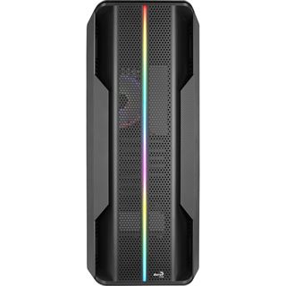 AeroCool Splinter Duo Glasfenster Midi Tower schwarz
