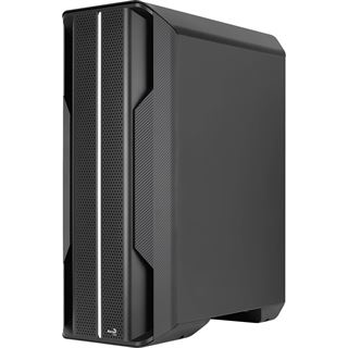 AeroCool Splinter Duo Glasfenster Midi Tower schwarz