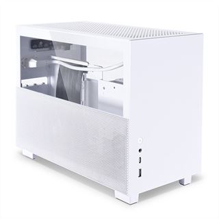 Lian Li Q58W3 Mini-ITX Geh&auml;use, PCIE 3.0 Edition - wei&szlig;