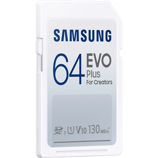 64GB Samsung EVO Plus MicroSDXC 130MB/S +Adapter