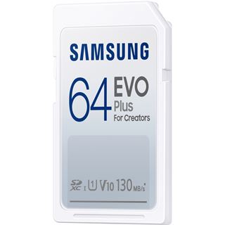 64GB Samsung EVO Plus MicroSDXC 130MB/S +Adapter