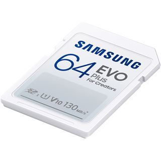64GB Samsung EVO Plus MicroSDXC 130MB/S +Adapter