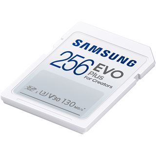 256GB Samsung EVO Plus MicroSDXC 130MB/s +Adapter