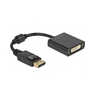 0.15m Delock Adapter DisplayPort 1.1 Stecker zu DVI Buchse Passiv