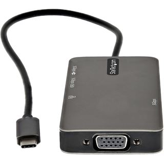 Startech USB-C Multiport Adapter - USB-C auf 4K HDMI oder VGA Mini