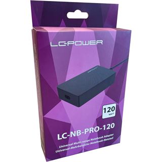 120 Watt LC-Power Netzteil NB Notebook-Netzteil LC-NB-PRO-120