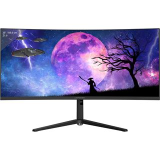 35" (88,90cm) LC-Power Gaming LC-M35-UWQHD-120-C schwarz