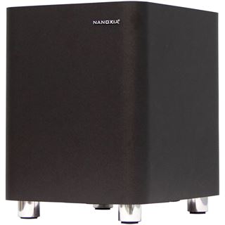 Nanoxia Soundbar mit Subwoofer 2.1 System 120W RMS schwarz
