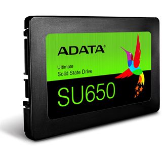 256GB ADATA Ultimate SU650 2.5" (6.4cm) SATA 6Gb/s 3D-NAND TLC