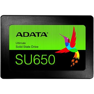 512GB ADATA Ultimate SU650 2.5" (6.4cm) SATA 6Gb/s 3D-NAND TLC